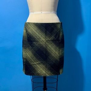 Vivienne Tam wool blend miniskirt